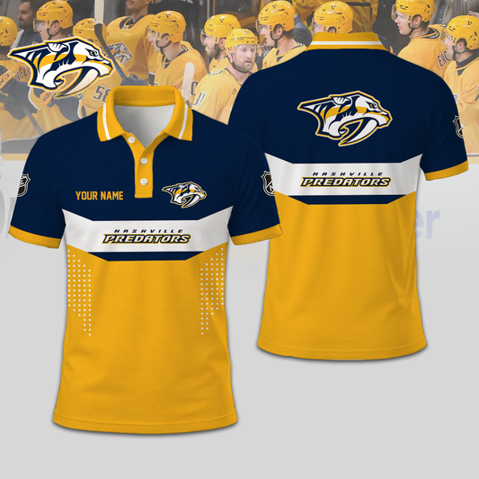 SPECIAL EDITION - NEW CUSTOMIZED NHL31 NVP NASHVILLE PREDATORS T-SHIRT, POLO SHIRT, ZIP POLO SHIRT, SWEATSHIRT, HOODIE & ZIP HOODIE