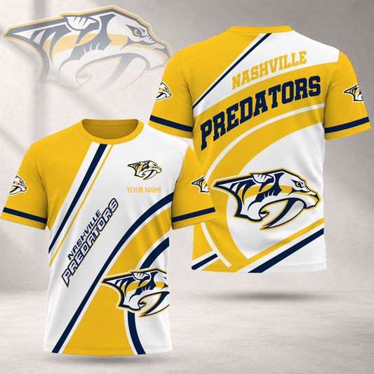 FLASH SALE - NEW CUSTOMIZED NHL31 NVP NASHVILLE PREDATORS T-SHIRT, POLO SHIRT, ZIP POLO SHIRT, SWEATSHIRT, HOODIE & ZIP HOODIE