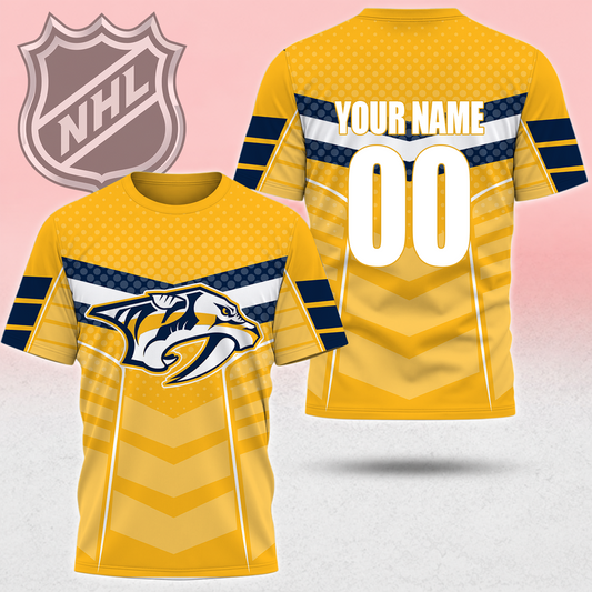 SPECIAL EDITION - NEW CUSTOMIZED NHL31 NVP NASHVILLE PREDATORS T-SHIRT, POLO SHIRT, ZIP POLO SHIRT, SWEATSHIRT, HOODIE & ZIP HOODIE