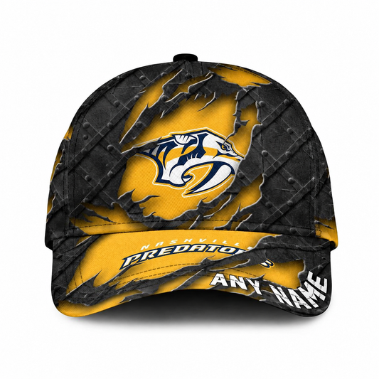 SPECIAL EDITION - NEW CUSTOMIZED NHL31 NVP NASHVILLE PREDATORS CLASSIC CAP
