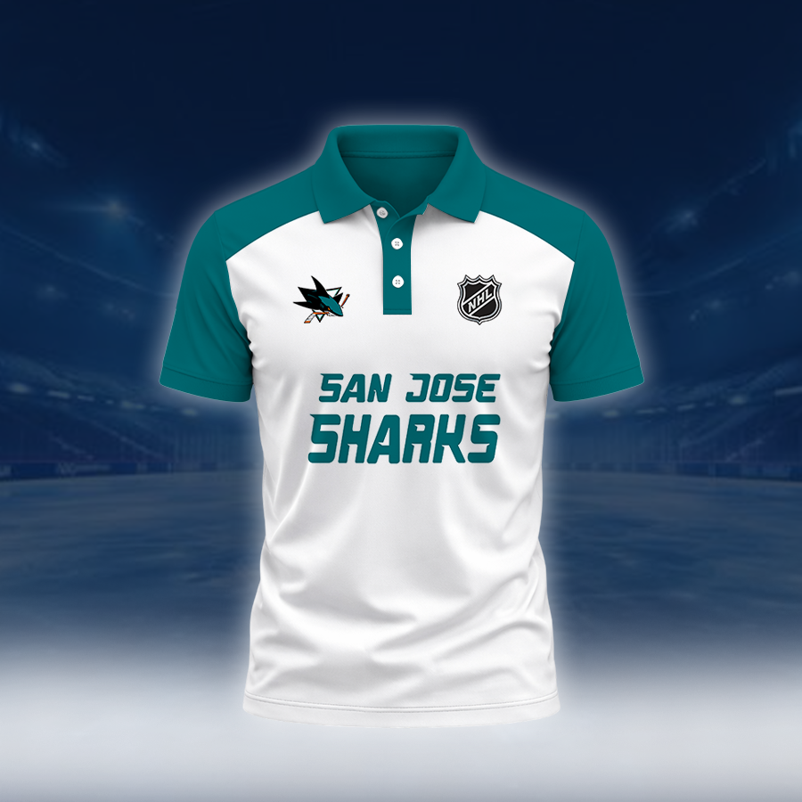 LIMITED EDITION - NEW CUSTOMIZED NHL32 SJS SAN JOSE SHARKS UNISEX T-SHIRT, POLO, HOODIE & SWEASHIRTS