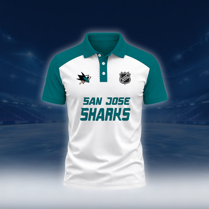 LIMITED EDITION - NEW CUSTOMIZED NHL32 SJS SAN JOSE SHARKS UNISEX T-SHIRT, POLO, HOODIE & SWEASHIRTS
