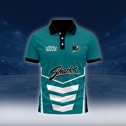 LIMITED EDITION - NEW CUSTOMIZED NHL32 SJS SAN JOSE SHARKS UNISEX T-SHIRT, POLO, HOODIE & SWEASHIRTS