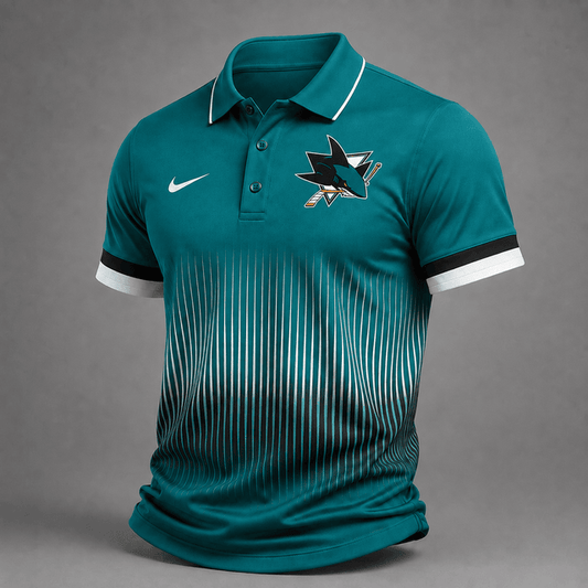 LIMITED EDITION - NEW CUSTOMIZED NHL32 SJS SAN JOSE SHARKS T-SHIRT, POLO SHIRT, ZIP POLO SHIRT, SWEATSHIRT, HOODIE & ZIP HOODIE