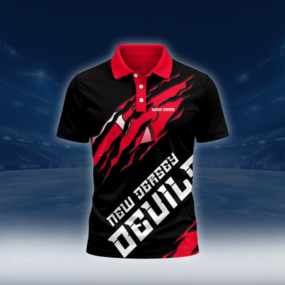 LIMITED EDITION - NEW CUSTOMIZED NHL06 NJD NEW JERSEY DEVILS UNISEX T-SHIRT, POLO, HOODIE & SWEASHIRTS