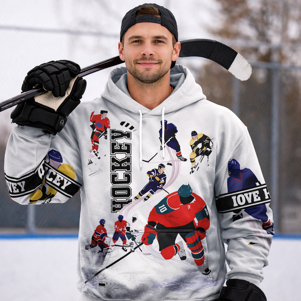 LIMITED EDITION UNISEX HOCKEY HOODIE, ZIP HOODIE, T-SHIRTS, SWEATSHIRT & POLO 25