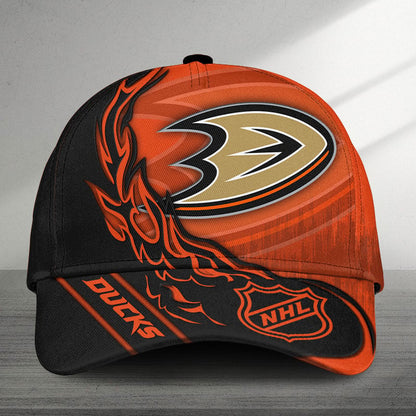 LIMITED EDITION - NEW CUSTOMIZED NHL09 AHD ANAHEIM DUCKS CLASSIC CAP
