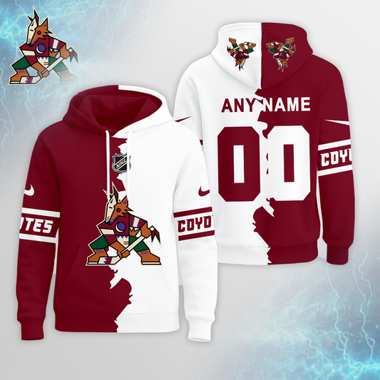LIMITED EDITION - NEW CUSTOMIZED NHL30 AZC ARIZONA COYOTES UNISEX T-SHIRT, POLO, HOODIE & JACKETS
