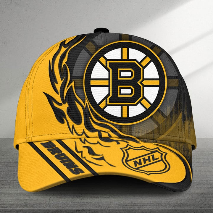 LIMITED EDITION - NEW CUSTOMIZED NHL02 BTB BOSTON BRUINS CLASSIC CAP