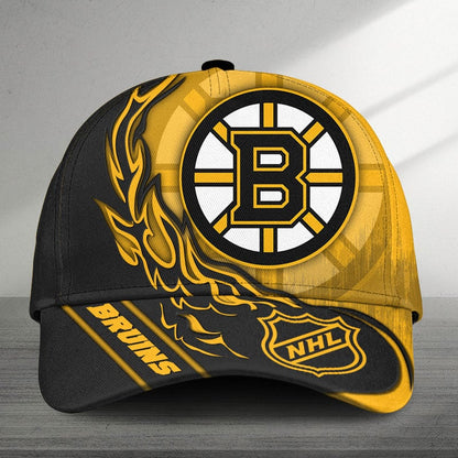 LIMITED EDITION - NEW CUSTOMIZED NHL02 BTB BOSTON BRUINS CLASSIC CAP