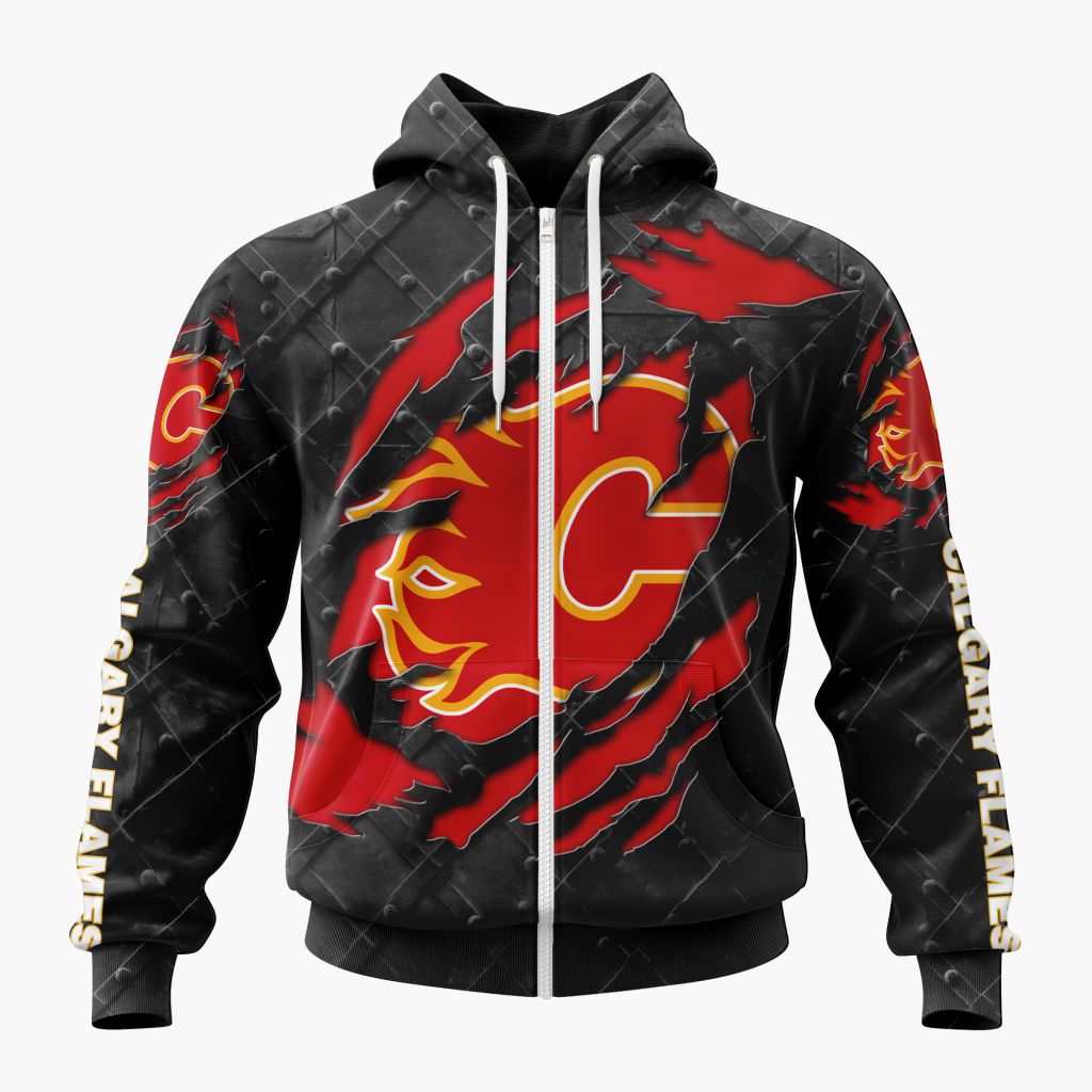 LIMITED EDITION - NEW CUSTOMIZED NHL17 CGF CALGARY FLAMES UNISEX T-SHIRT, POLO, HOODIE & JACKETS