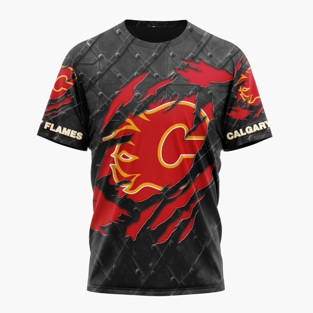 LIMITED EDITION - NEW CUSTOMIZED NHL17 CGF CALGARY FLAMES UNISEX T-SHIRT, POLO, HOODIE & JACKETS