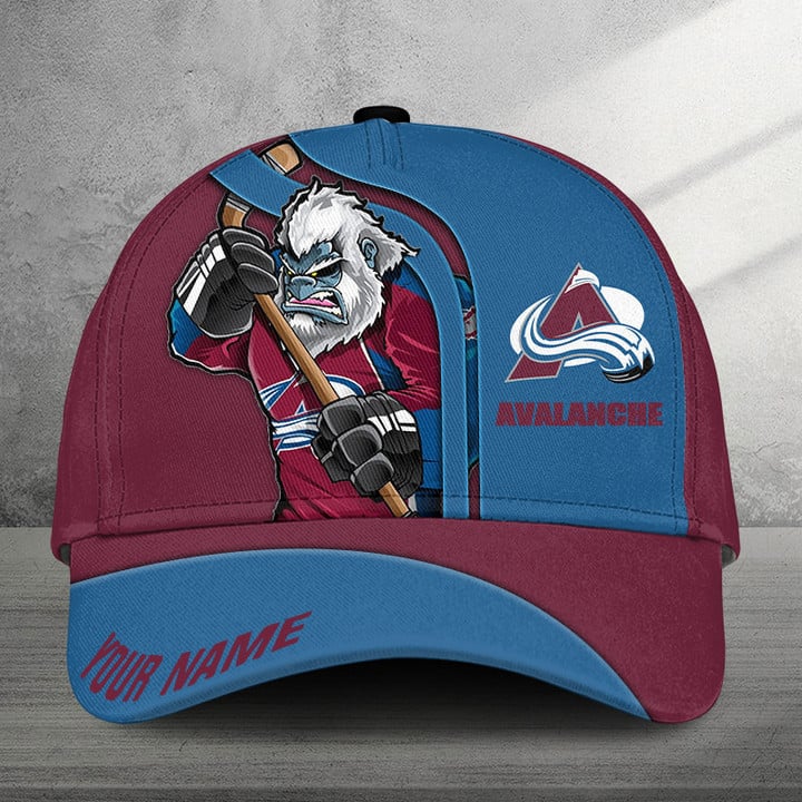 LIMITED EDITION - NEW CUSTOMIZED NHL05 CAL COLORADO AVALANCHE CLASSIC CAP