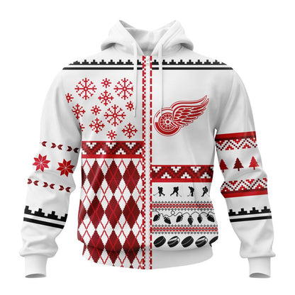 LIMITED EDITION - NEW CUSTOMIZED NHL22 DRW DETROIT RED WINGS UNISEX T-SHIRT, HOODIE & JACKETS