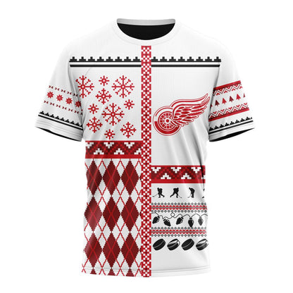LIMITED EDITION - NEW CUSTOMIZED NHL22 DRW DETROIT RED WINGS UNISEX T-SHIRT, HOODIE & JACKETS
