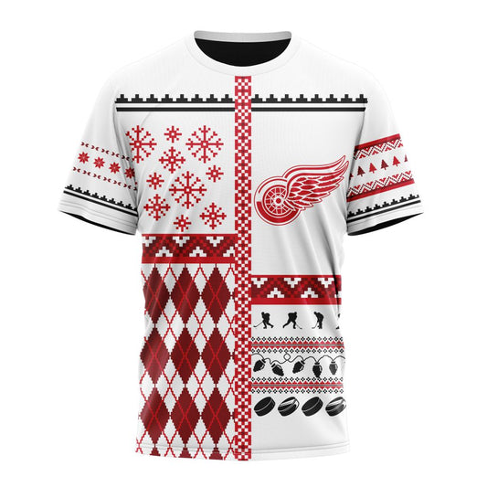 LIMITED EDITION - NEW CUSTOMIZED NHL22 DRW DETROIT RED WINGS UNISEX T-SHIRT, HOODIE & JACKETS