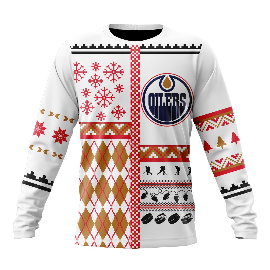 LIMITED EDITION - NEW CUSTOMIZED NHL03 EMO EDMONTON OILERS UNISEX T-SHIRT, HOODIE & JACKETS