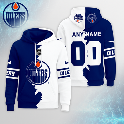 LIMITED EDITION - NEW CUSTOMIZED NHL03 EMO EDMONTON OILERS UNISEX T-SHIRT, POLO, HOODIE & JACKETS