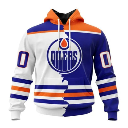 LIMITED EDITION - NEW CUSTOMIZED NHL03 EMO EDMONTON OILERS UNISEX T-SHIRT, POLO, HOODIE & JACKETS
