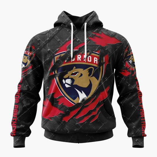 LIMITED EDITION - NEW CUSTOMIZED NHL01 FPT FLORIDA PANTHERS UNISEX T-SHIRT, POLO, HOODIE & JACKETS