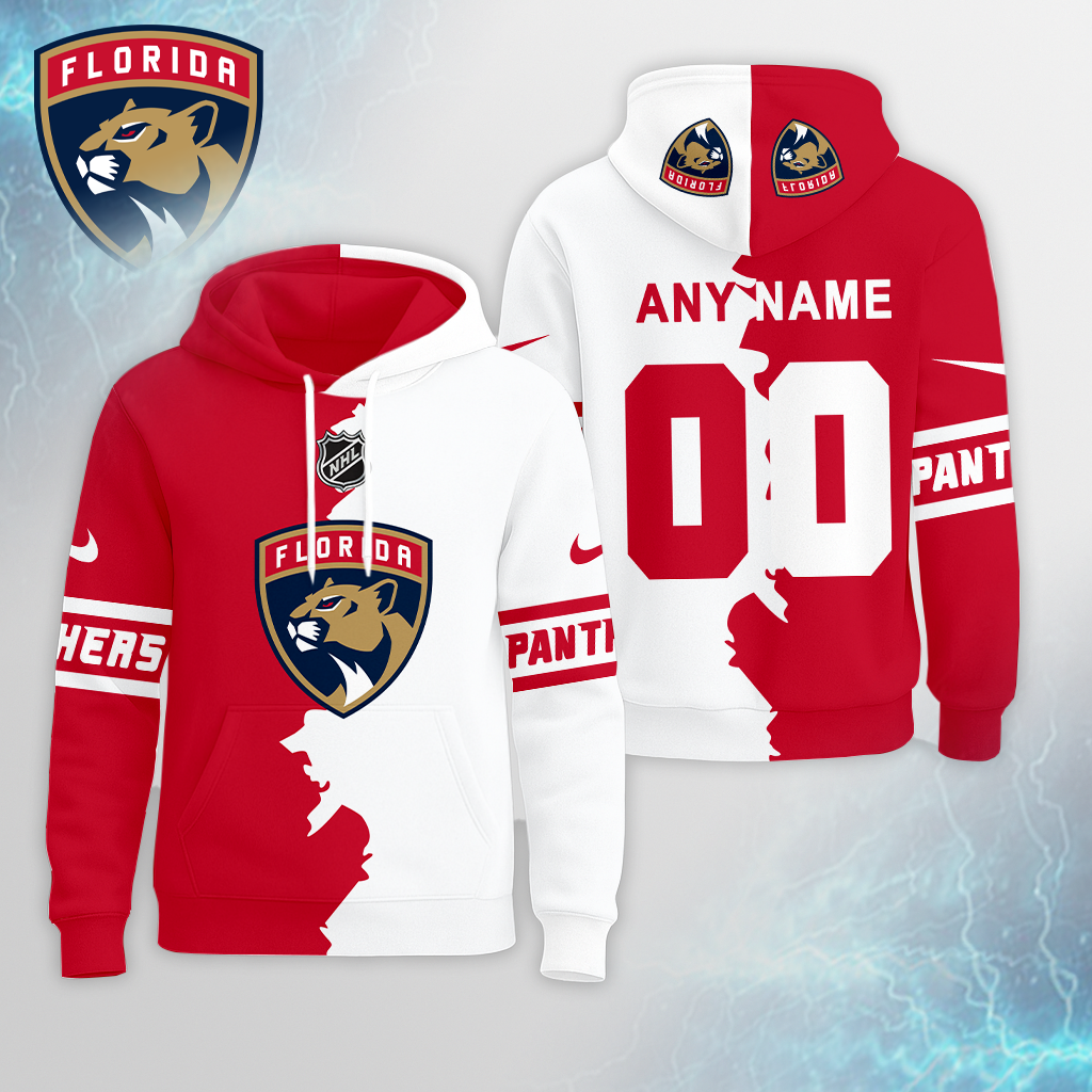 LIMITED EDITION - NEW CUSTOMIZED NHL01 FPT FLORIDA PANTHERS UNISEX T-SHIRT, POLO, HOODIE & JACKETS