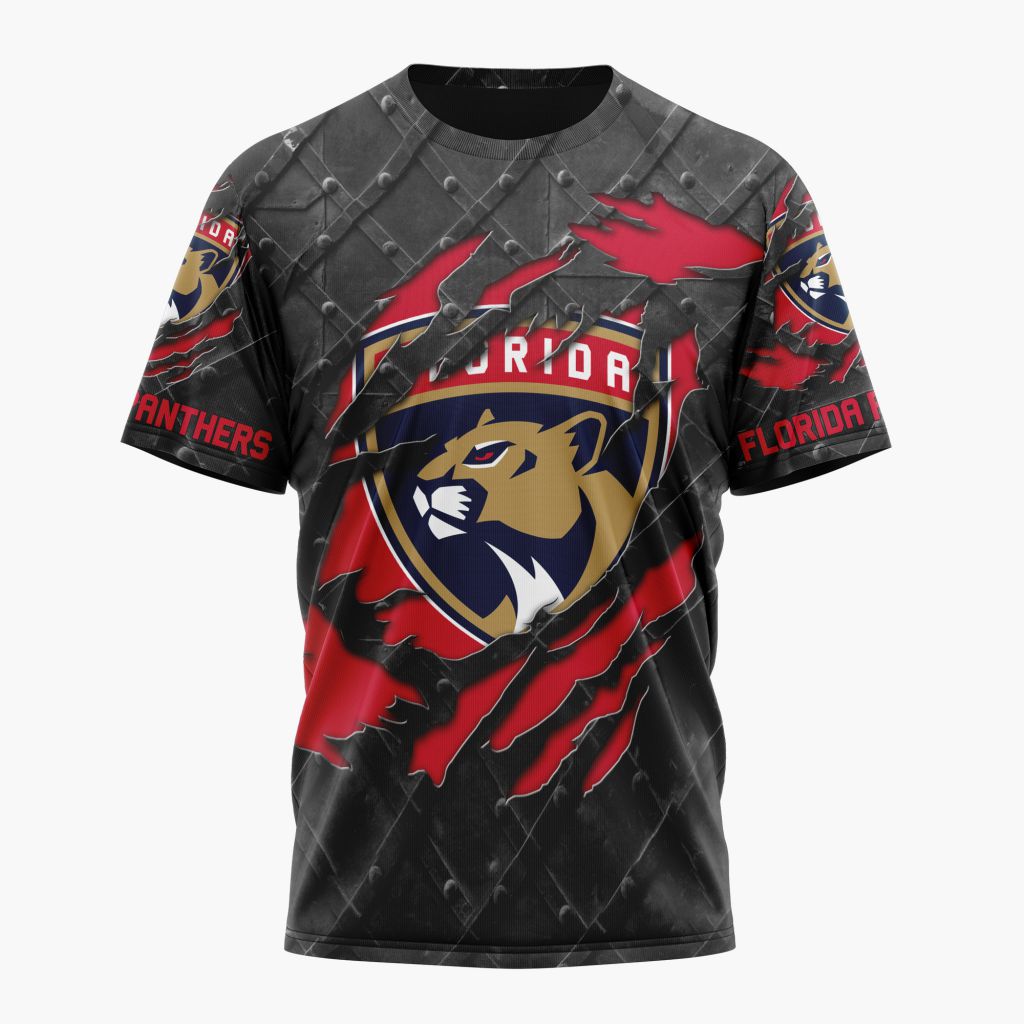 LIMITED EDITION - NEW CUSTOMIZED NHL01 FPT FLORIDA PANTHERS UNISEX T-SHIRT, POLO, HOODIE & JACKETS