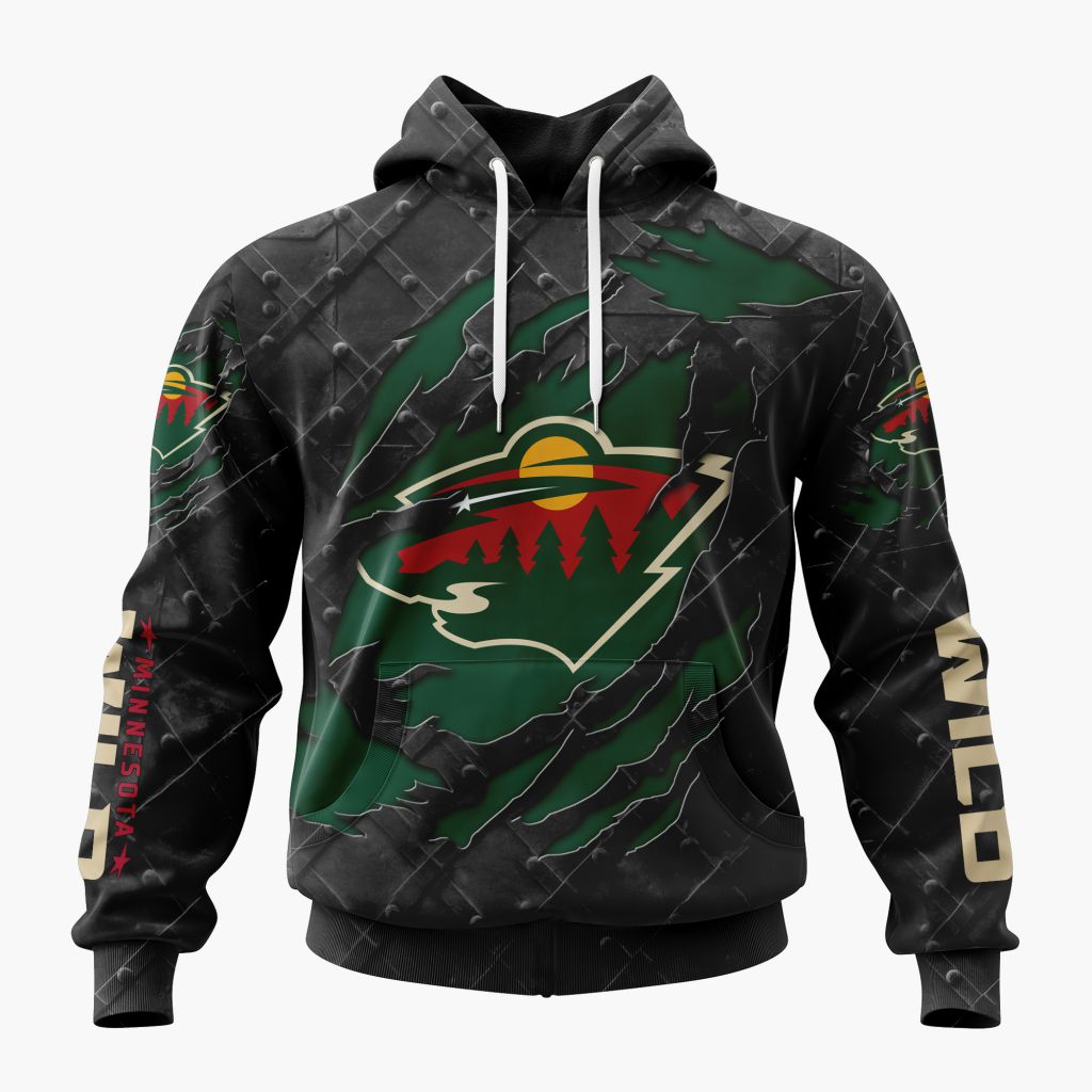 LIMITED EDITION - NEW CUSTOMIZED NHL13 MNW MINNESOTA WILD UNISEX T-SHIRT, POLO, HOODIE & JACKETS
