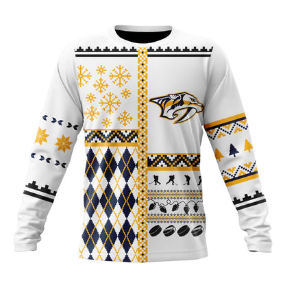 LIMITED EDITION - NEW CUSTOMIZED NHL31 NVP NASHVILLE PREDATORS UNISEX T-SHIRT, HOODIE & JACKETS