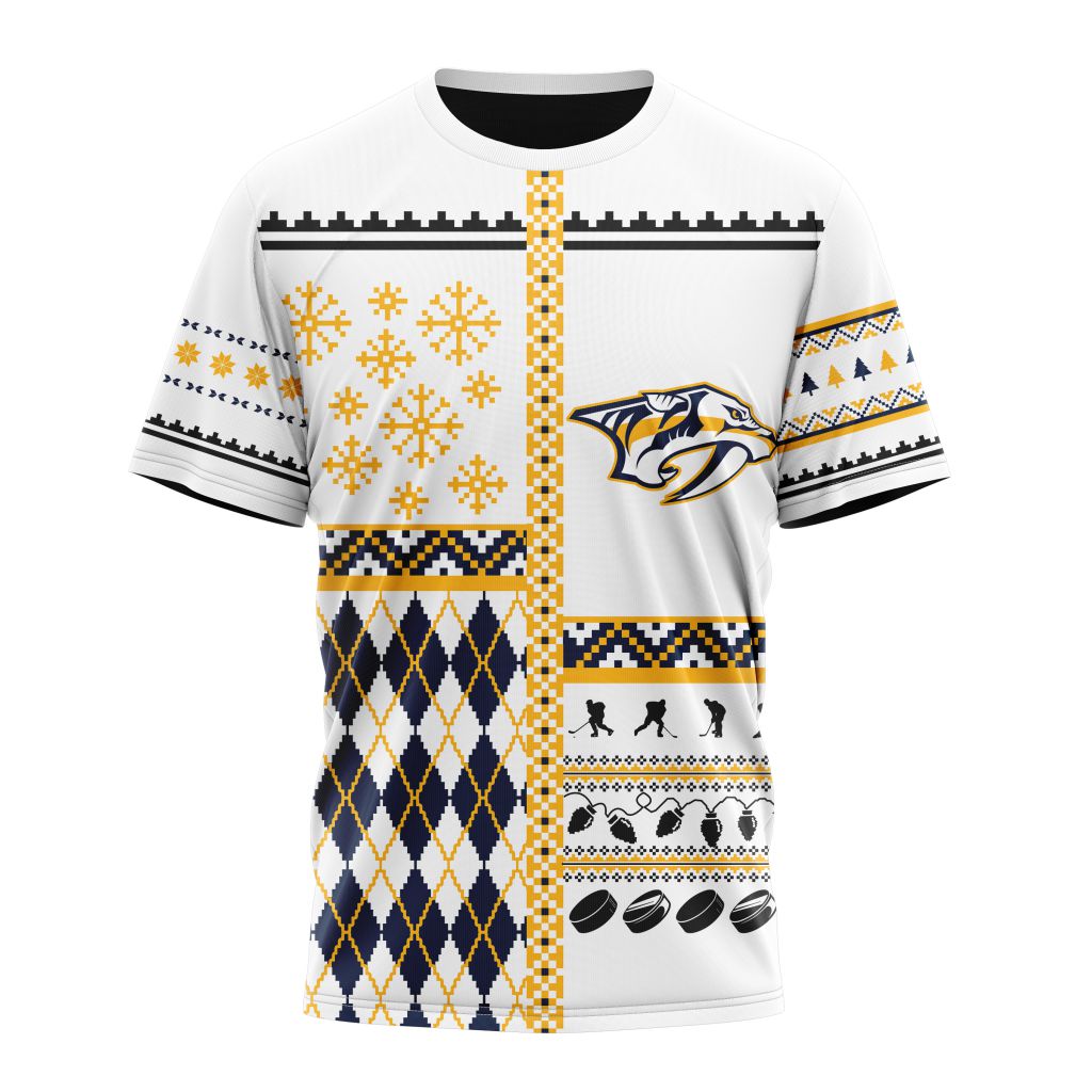 LIMITED EDITION - NEW CUSTOMIZED NHL31 NVP NASHVILLE PREDATORS UNISEX T-SHIRT, HOODIE & JACKETS