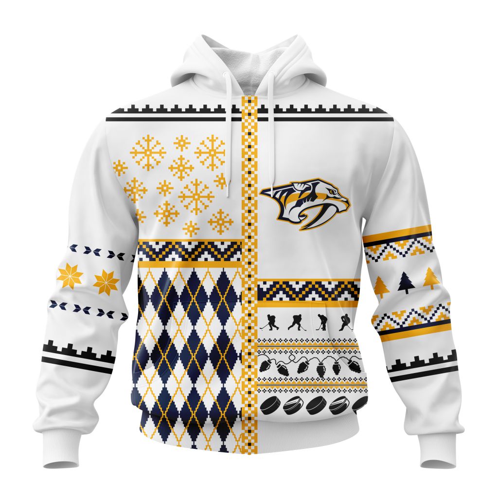 LIMITED EDITION - NEW CUSTOMIZED NHL31 NVP NASHVILLE PREDATORS UNISEX T-SHIRT, HOODIE & JACKETS