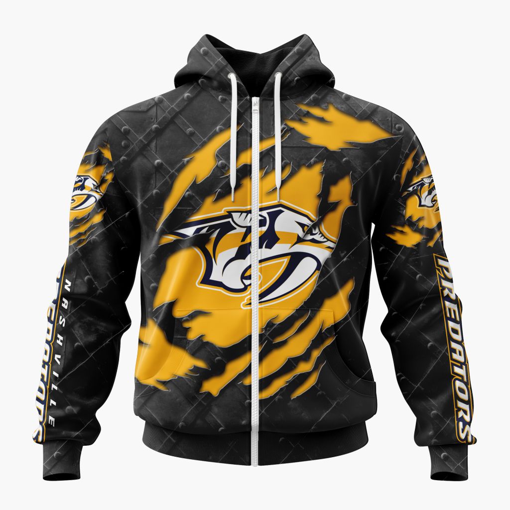 LIMITED EDITION - NEW CUSTOMIZED NHL31 NVP NASHVILLE PREDATORS UNISEX T-SHIRT, POLO, HOODIE & JACKETS