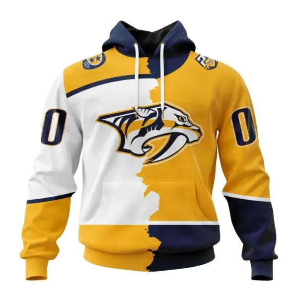 LIMITED EDITION - NEW CUSTOMIZED NHL31 NVP NASHVILLE PREDATORS UNISEX T-SHIRT, POLO, HOODIE & JACKETS