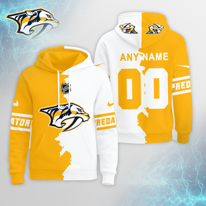 LIMITED EDITION - NEW CUSTOMIZED NHL31 NVP NASHVILLE PREDATORS UNISEX T-SHIRT, POLO, HOODIE & JACKETS