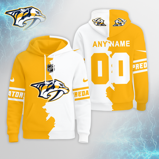 LIMITED EDITION - NEW CUSTOMIZED NHL31 NVP NASHVILLE PREDATORS UNISEX T-SHIRT, POLO, HOODIE & JACKETS