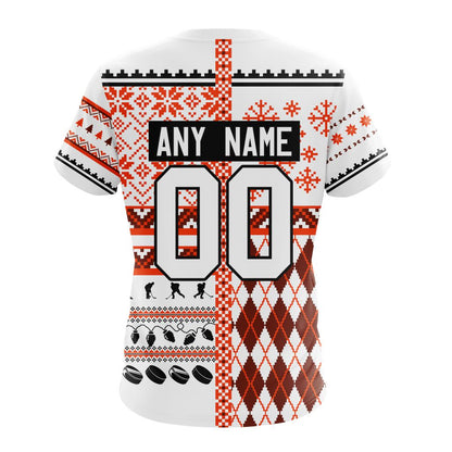 LIMITED EDITION - NEW CUSTOMIZED NHL27 PPF PHILADELPHIA FLYERS UNISEX T-SHIRT, HOODIE & JACKETS
