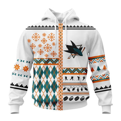 LIMITED EDITION - NEW CUSTOMIZED NHL32 SJS SAN JOSE SHARKS UNISEX T-SHIRT, HOODIE & JACKETS