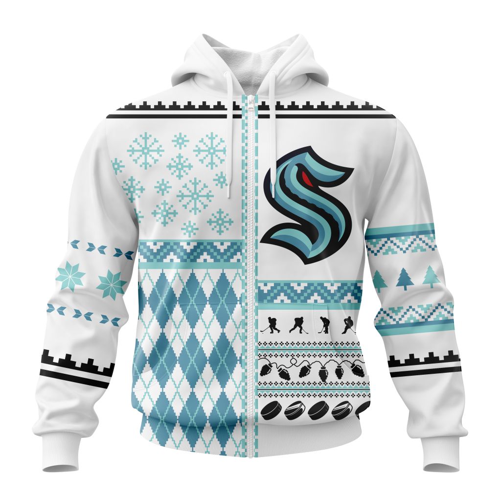 LIMITED EDITION - NEW CUSTOMIZED NHL20 STK SEATTLE KRAKEN UNISEX T-SHIRT, HOODIE & JACKETS