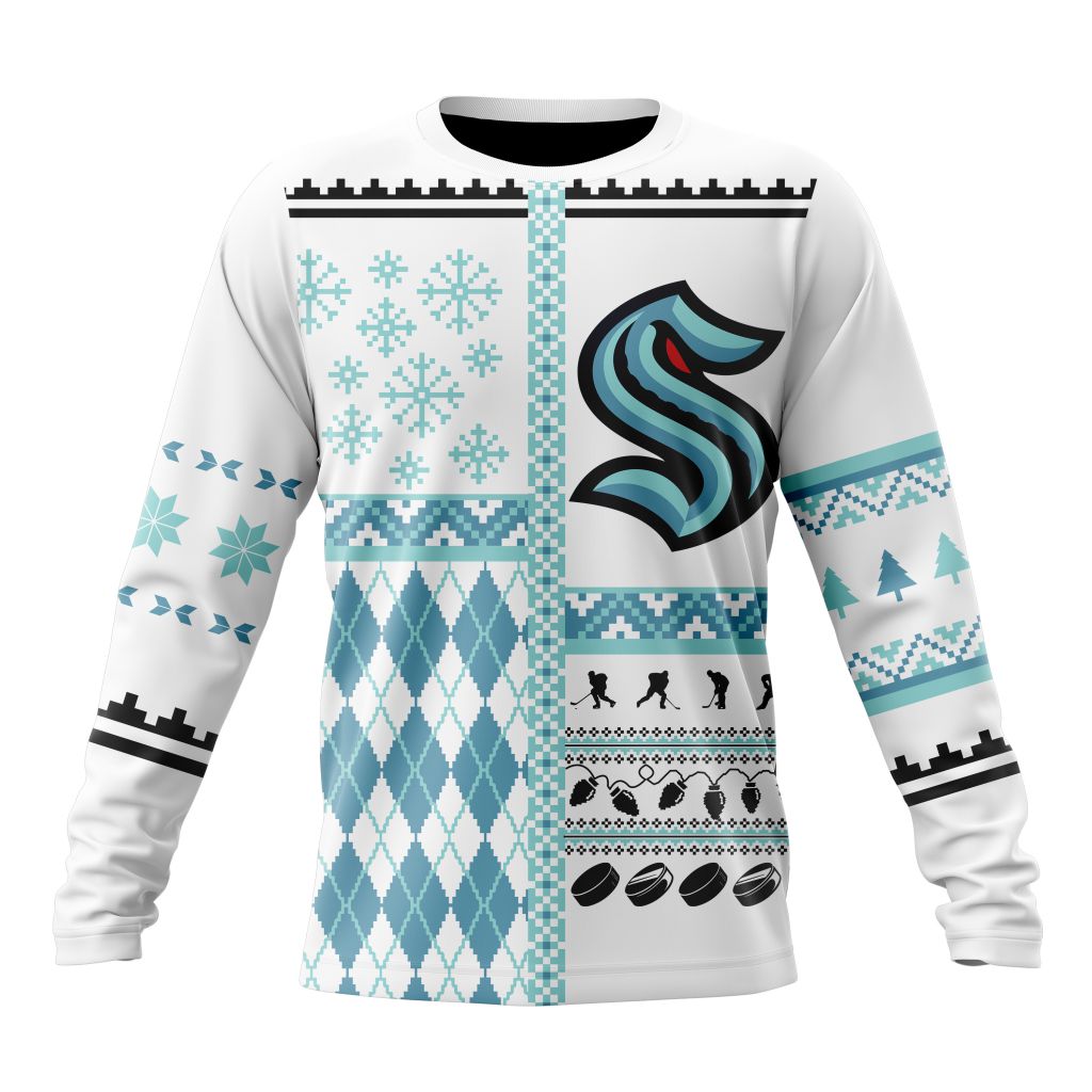 LIMITED EDITION - NEW CUSTOMIZED NHL20 STK SEATTLE KRAKEN UNISEX T-SHIRT, HOODIE & JACKETS