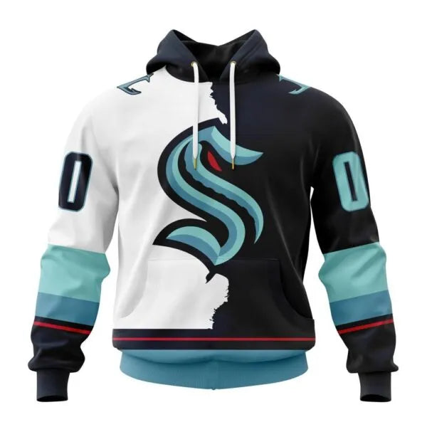 LIMITED EDITION - NEW CUSTOMIZED NHL20 STK SEATTLE KRAKEN UNISEX T-SHIRT, POLO, HOODIE & JACKETS