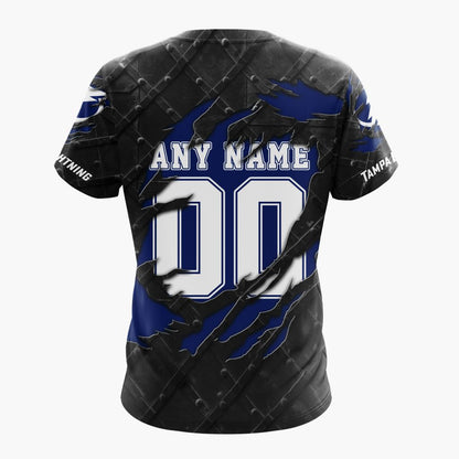 LIMITED EDITION - NEW CUSTOMIZED NHL12 TPL TAMPA BAY LIGHTNING UNISEX T-SHIRT, POLO, HOODIE & JACKETS