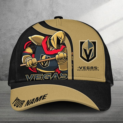 LIMITED EDITION - NEW CUSTOMIZED NHL04 VGK VEGAS GOLDEN KNIGHTS CLASSIC CAP
