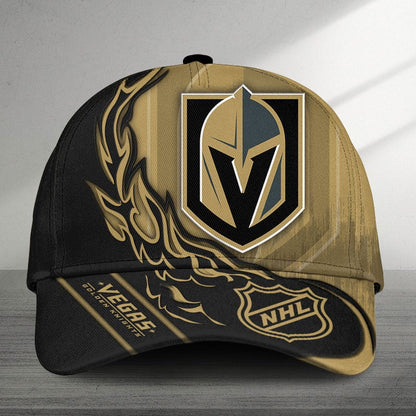LIMITED EDITION - NEW CUSTOMIZED NHL04 VGK VEGAS GOLDEN KNIGHTS CLASSIC CAP
