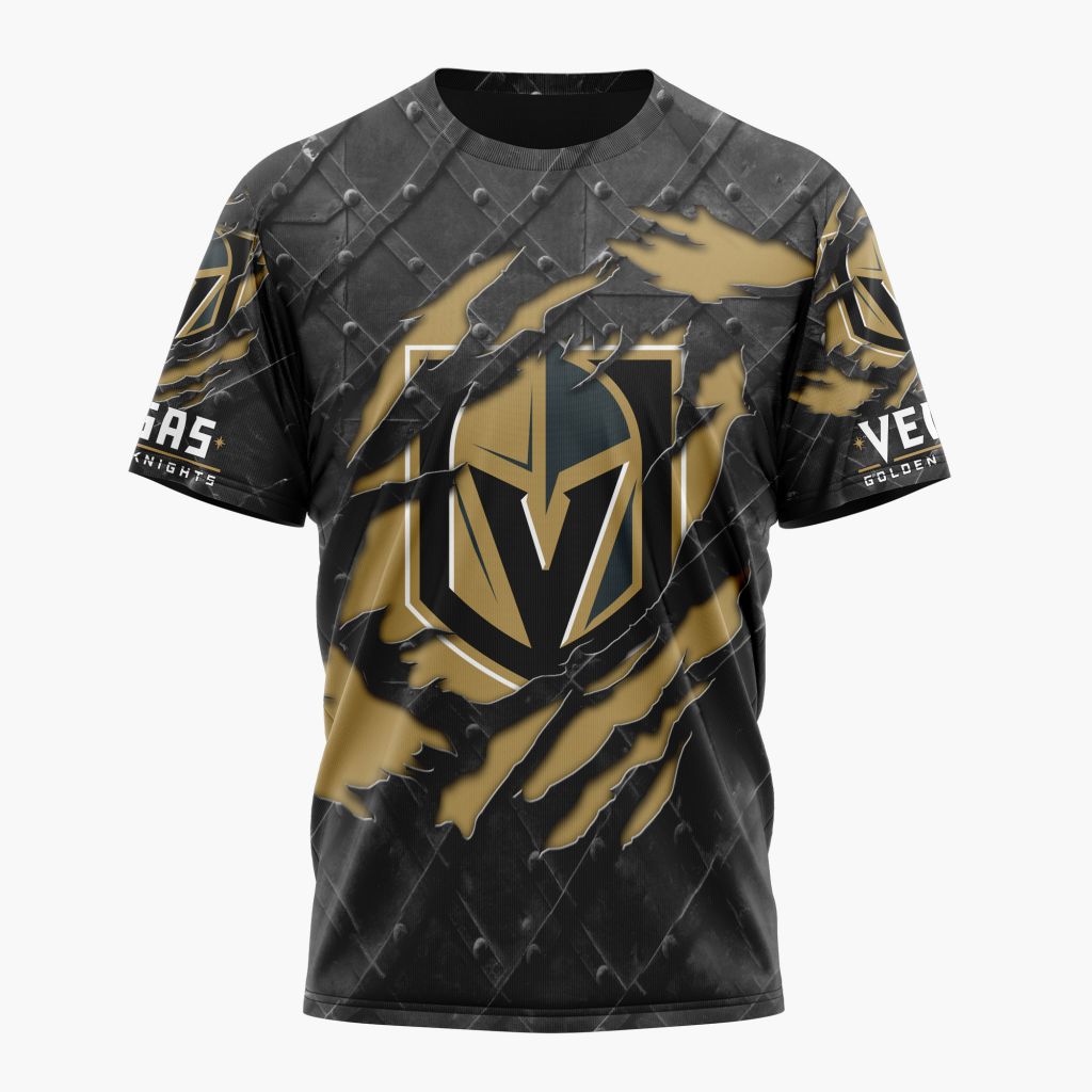 LIMITED EDITION - NEW CUSTOMIZED NHL04 VGK VEGAS GOLDEN KNIGHTS UNISEX T-SHIRT, POLO, HOODIE & JACKETS