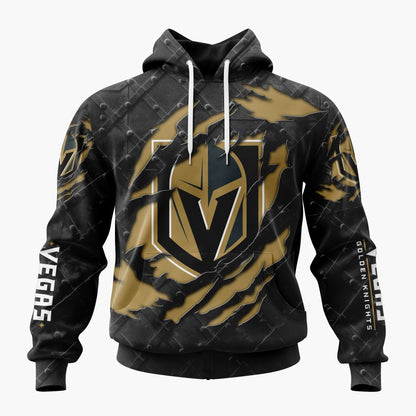 LIMITED EDITION - NEW CUSTOMIZED NHL04 VGK VEGAS GOLDEN KNIGHTS UNISEX T-SHIRT, POLO, HOODIE & JACKETS
