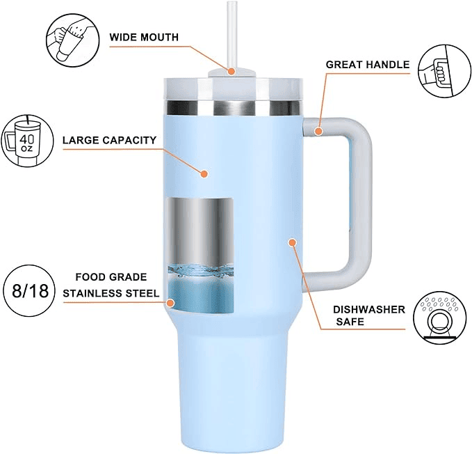 LIMITED EDITION UNISEX FOOTBALL 40OZ TUMBLER 34