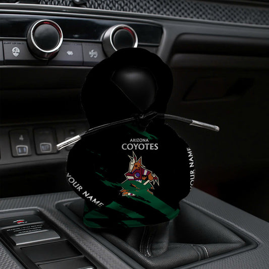 LIMITED EDITION - NEW CUSTOMIZED NHL30 AZC ARIZONA COYOTES AUTOMOTIVE HOODIE SHIFT KNOB COVER